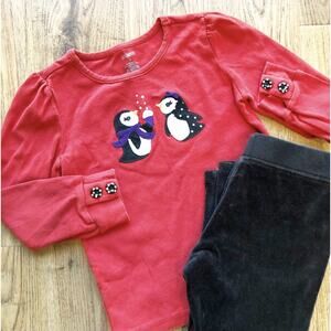 Gymboree Velour Winter Outfit Sz 5